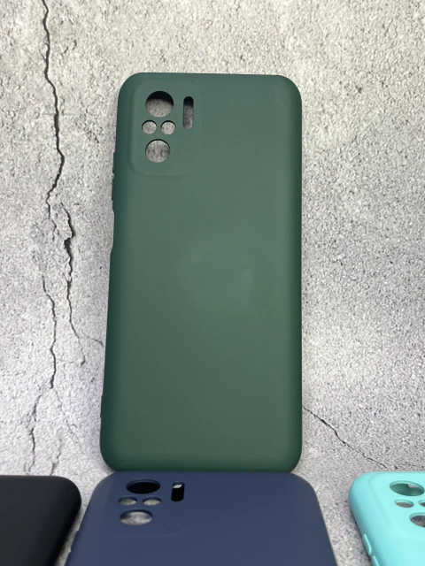 Silicone Case - Verde militar - Redmi Note 10/10s