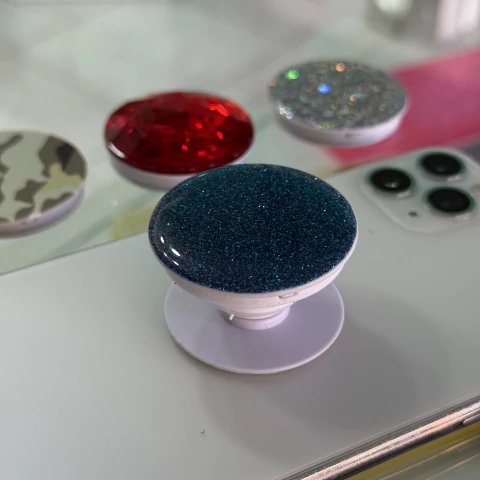 Pop Socket Glitter Azul - comprar online