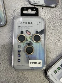 Camara film - Dorado lisos - iPhone 12 Pro Max