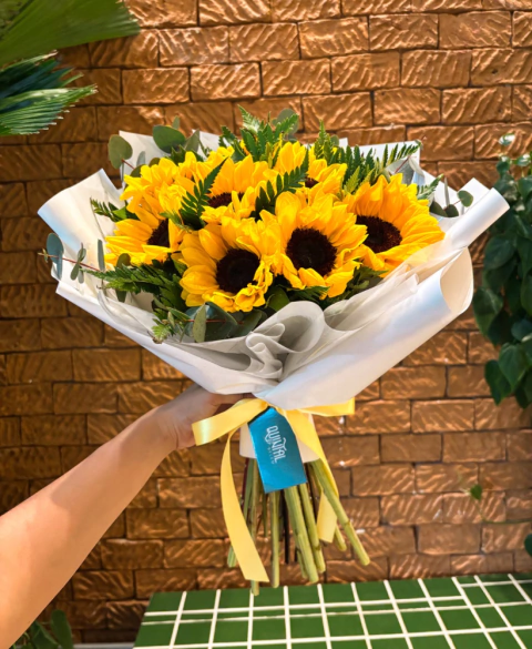 Buquê 10 Girassóis - comprar online