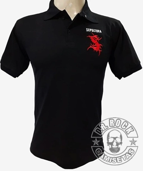 Camiseta Sepultura - Pólo - Tamanho P - Último tamanho disponível - comprar online