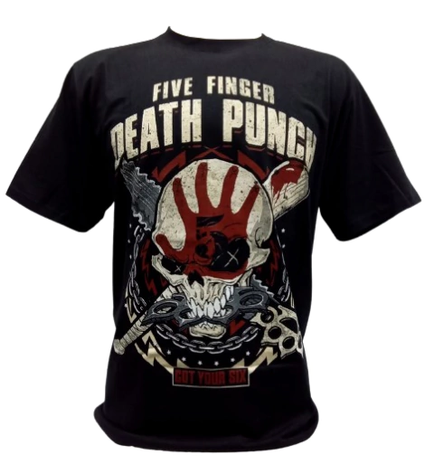 Camiseta Five Finger Death Punch - Got Your Six - Brutal Wear