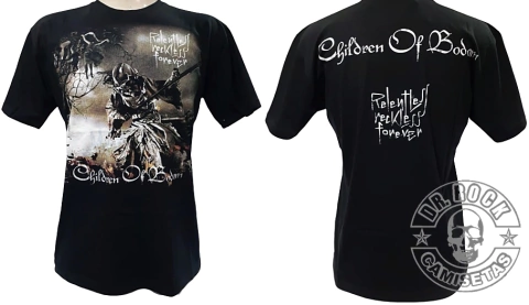 Camiseta Children of Bodom - Relentless - Black Hole - comprar online