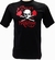 Camiseta Bullet For My Valentine - Skull Flowers - Tamanho P - Último tamanho disponível