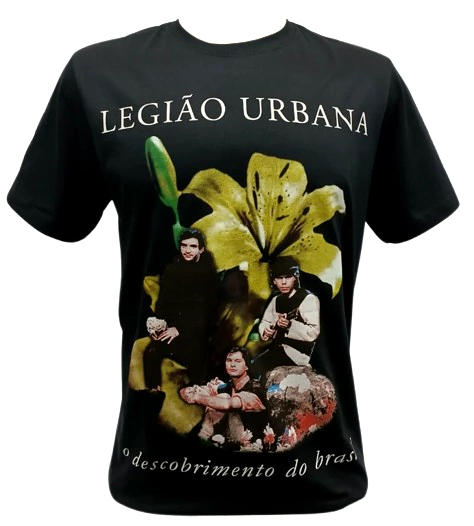 Camiseta Legião Urbana - O Descobrimento do Brasil - comprar online