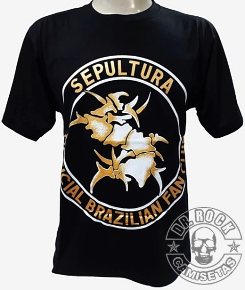 Camiseta Sepultura - Fan Club - Tamanho P - Último tamanho disponível - comprar online