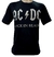 Camiseta AC/DC - Back In Black - Tamanho P - Último tamanho disponível - HCD