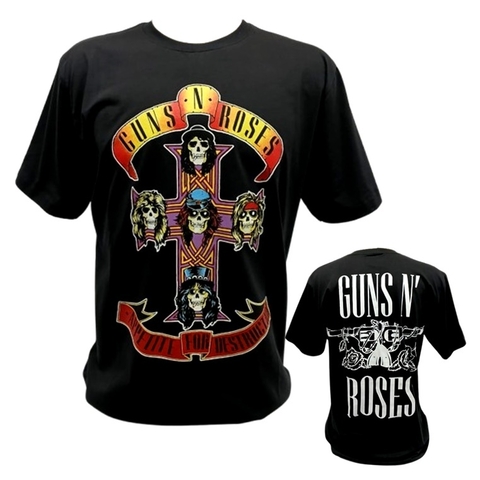 Camiseta Guns N Roses - Appetite for Destruction - Brutal