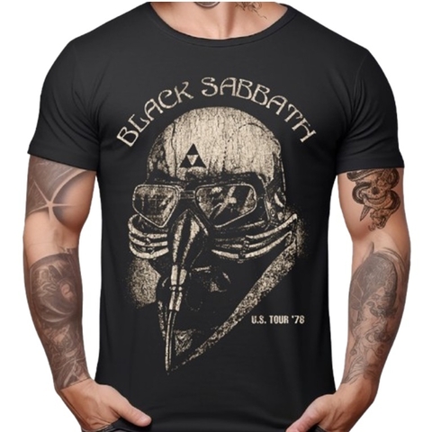 Camiseta Black Sabbath - Tour 78 - Bomber - comprar online