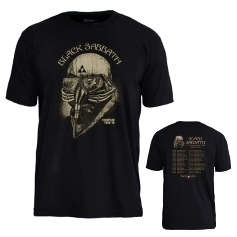 Camiseta Black Sabbath - European Tour 78 - Oficial Licenciada - Stamp Rockwear - comprar online