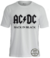 Camiseta AC/DC - Back In Black Branca - Camiseta oficial licenciada - Stamp Rockwear