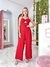 Macacão Duna Lígia Vermelho - Ella’s Fashion Store