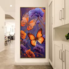 Quadro Borboleta Laranja