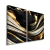 Quadros Duo Abstrato Gold Black - comprar online