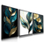 Quadro Trio Floral Encantador - loja online