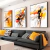 Quadro em Trio - Abstrato contemporaneo