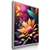 Quadro Flores Abstratas na internet