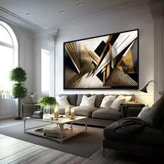 Quadro Abstrato Geometrico II