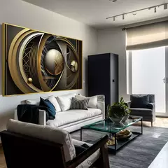 Quadro Abstrato Medieval Ii