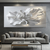 Quadro Abstrato 3d Branco - comprar online