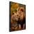 Quadro Lions Love Ii - Decorarte Brasil | A Melhor Loja para comprar Quadros Decorativos do Brasil, com entrega rápida e qualidade PREMIUM.