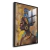 Quadro Negra Gold Abstract na internet