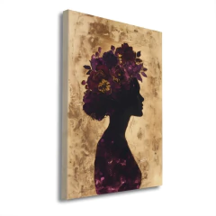 Quadro Woman Silhueta