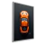 Quadro Toyota Supra Orange - Decorarte Brasil | A Melhor Loja para comprar Quadros Decorativos do Brasil, com entrega rápida e qualidade PREMIUM.