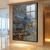 Quadro Abstrato Azul Detalhes Em Ouro - loja online