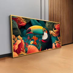 Quadro Tucano Flowers
