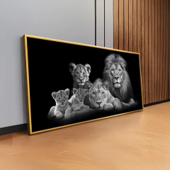 Quadro Lion Family Iii