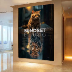Quadro Mindset É Tudo