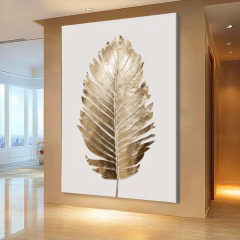 Quadro Pena Dourada Ii