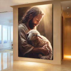 Quadro A Ovelha Encontrada