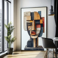 Quadro Modelo Escultura Iv