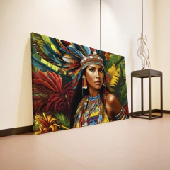 Quadro Mulher Indígena
