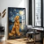 Quadro Golden Retriever na internet
