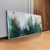 Quadro Abstrato Verde Elo Celestial - comprar online