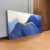 Quadro Abstrato Azul Ondas Do Tempo - comprar online