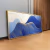 Quadro Abstrato Azul Ondas Do Tempo - Decorarte Brasil | A Melhor Loja para comprar Quadros Decorativos do Brasil, com entrega rápida e qualidade PREMIUM.
