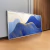 Quadro Abstrato Azul Ondas Do Tempo - Decorarte Brasil | A Melhor Loja para comprar Quadros Decorativos do Brasil, com entrega rápida e qualidade PREMIUM.