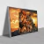 Quadro Familia De Leão 3 Filhotes LV - Decorarte Brasil | A Melhor Loja para comprar Quadros Decorativos do Brasil, com entrega rápida e qualidade PREMIUM.