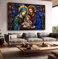 Quadro Familia Sagrada - comprar online