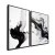 Duo Quadros Black and With - Decorarte Brasil | A Melhor Loja para comprar Quadros Decorativos do Brasil, com entrega rápida e qualidade PREMIUM.
