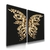 Quadros Duo Golden Burtterfly na internet
