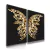 Quadros Duo Golden Burtterfly na internet