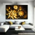 Quadro Flowers Gold