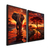 Quadro Duo Elefante Savana - loja online
