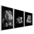 Quadros Familia de Leão - 2 filhotes - Decorarte Brasil | A Melhor Loja para comprar Quadros Decorativos do Brasil, com entrega rápida e qualidade PREMIUM.