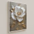 Quadro Flor Encanto Dourado